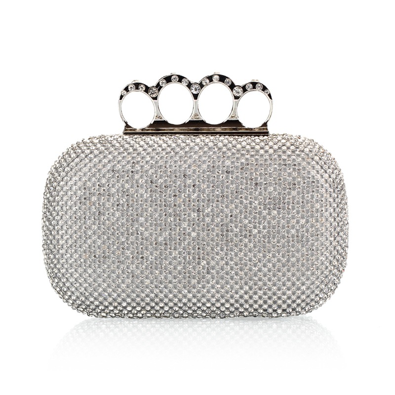 Вечерняя сумка Bluebell Rings Silver