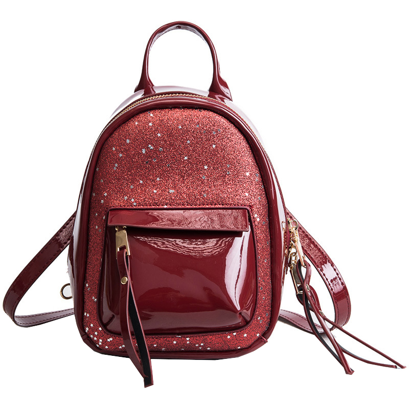Рюкзак Briana Paillettes Red